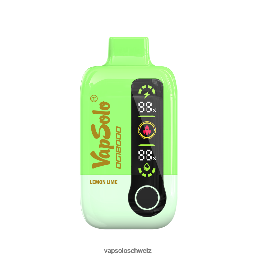 VapSolo Puff - VapSolo DG18000 Einweg-Vapor VB4B8X50 Zitronenlimette