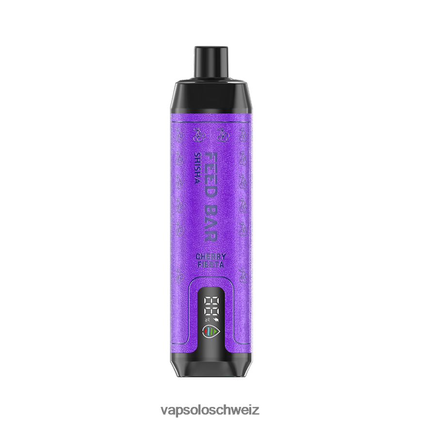 VapSolo Puff - VapSolo SHISHA Einweg-Vapor VB4B8X5 Kirschfest