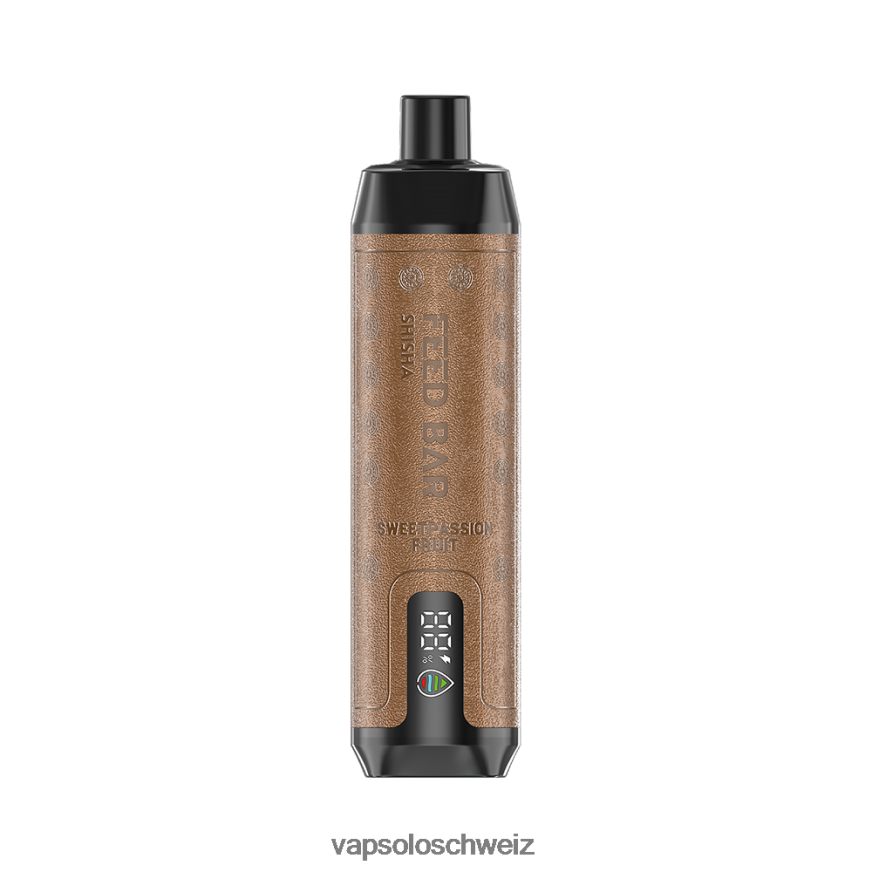 VapSolo Schweiz - VapSolo SHISHA Einweg-Vapor VB4B8X11 süße Passionsfrucht