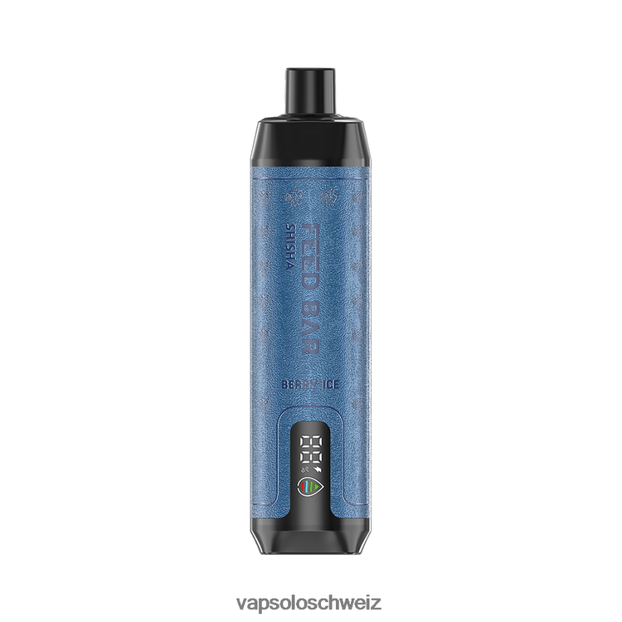 VapSolo Schweiz - VapSolo SHISHA Einweg-Vapor VB4B8X1 Beereneis