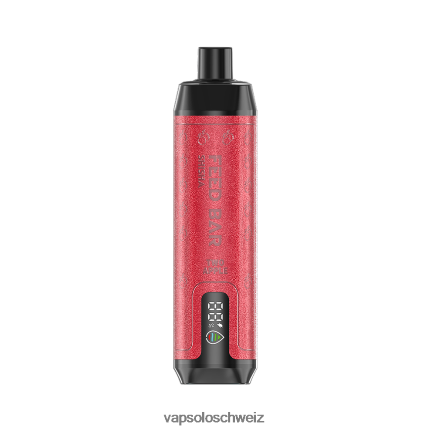 VapSolo Zürich - VapSolo SHISHA Einweg-Vapor VB4B8X12 zwei Apfel